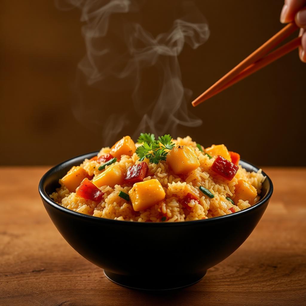 Schezwan Paneer Rice